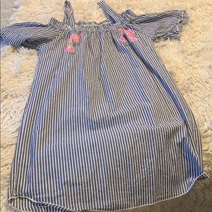 Striped dress size S